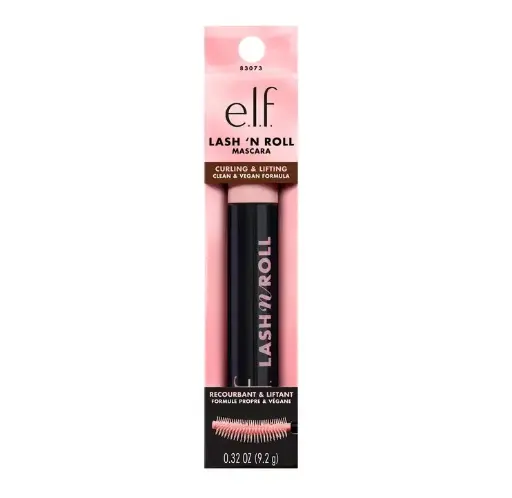 E.L.F - LASH 'N ROLL CURLING & LIFTING MASCARA - BLACK - 9.2G
