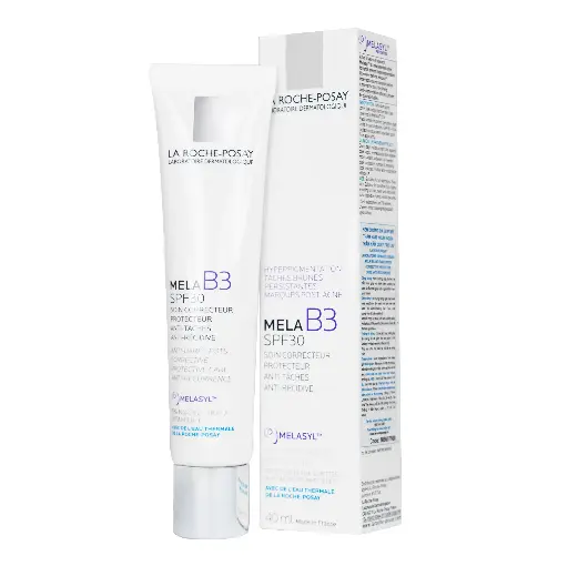 LA ROCHE POSAY - MELA B3 UV DAILY MOISTURIZER SUNSCREEN SPF30 WITH MELASYL +  5% NIACINAMIDE 40ML