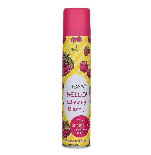 URBAN CARE - DRY SHAMPOO-HELLO CHERRY BERRY 200ML