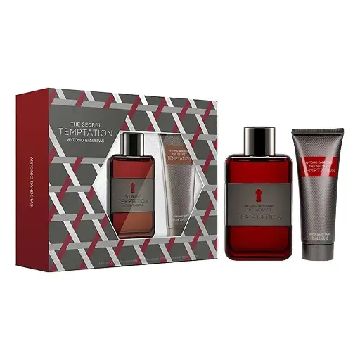 ANTONIO BANDERAS - GIFT SET THE SECRET TEMPTATION EDT 100ML + AFTER SHAVE 75ML