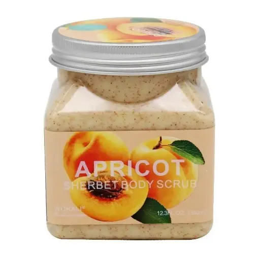 FRUIT OF THE WOKALI - APRICOT SHERBET WHITENING BODY SCRUB 350ML