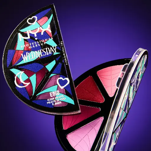 NYX - WEDNESDAY END BLUSH PALETTE 4 COLORS 2.88G