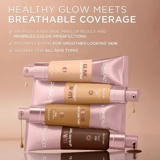 لوريال - لومي لو جلو تينت سائل لتوحيد البشرة 25 مل