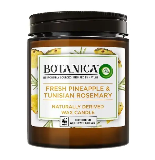 إيرويك - بوتانيكا شمع طبيعي بالأناناس وإكليل الجبل التونسي  205 جرام