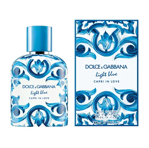 DOLCE & GABBANA - MEN'S LIGHT BLUE CAPRI IN LOVE EDP 100ML