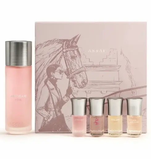 ASSAF - GIFT SET ARROGATE PINK 5PCS