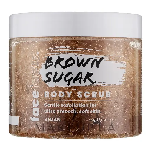 FACE FACTS - BROWN SUGAR BODY SCRUB 400G