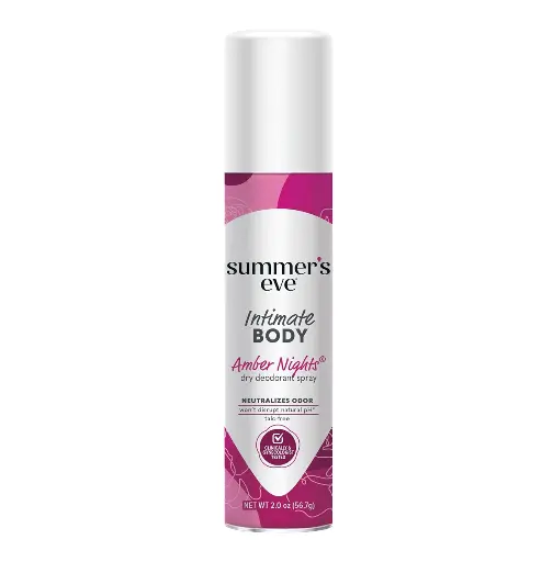 SUMMER'S EVE - AMBER NIGHTS INTIMATE BODY FEMININE FRESHENING SPRAY 56.7G