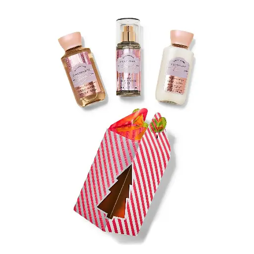 BATH AND BODY WORKS - MINI SET CHAMPAGNE TOAST 3PCS