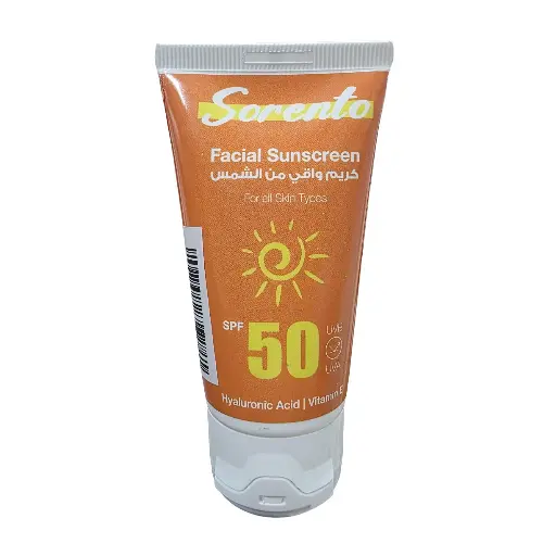 سورينتو - واقي شمس للوجه بعامل حماية من الشمس درجة 50 حجم 50 مل