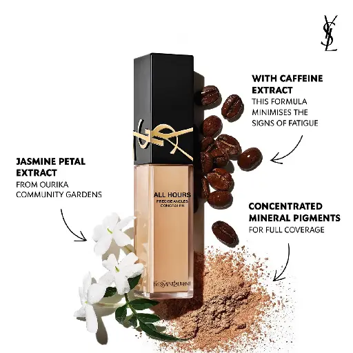 YVES SAINT LAURENT YSL - ALL HOURS PRECISE ANGLES LUMINOUS MATTE FACE & EYE CONCEALER 15ML