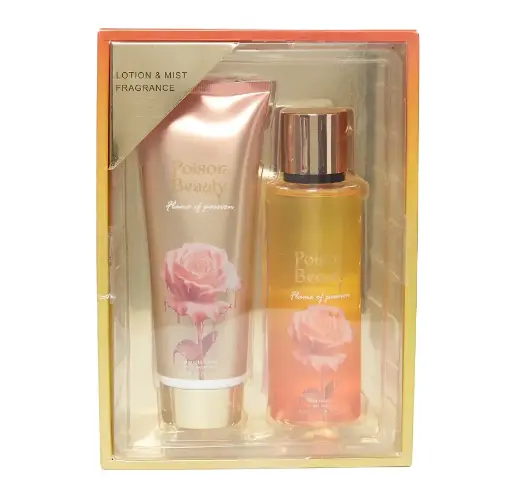 DEAR BODY - SET POISON BEAUTY FLAME OF DESIRE LOTION 236ML + BODY MIST 250ML