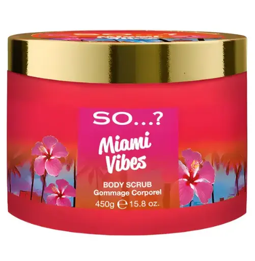 SO…? SORRY NOT SORRY - SO...? MIAMI VIBES BODY SCRUB 450G