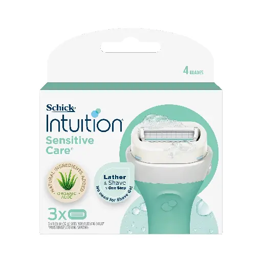 SCHICK - INTUITION BLADE CARTRIDGE REFILLS 3PC