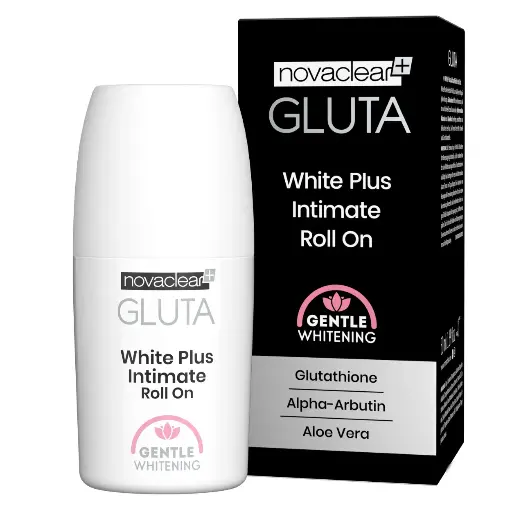 NOVACLEAR - GLUTA WHITE PLUS INTIMATE ROLL ON 50ML