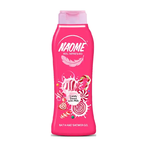 NAOME - CANDY SWEET WITH MILK BATH AND SHOWER GEL 750ML
