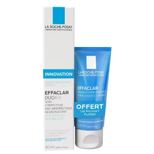 LA ROCHE POSAY - ANTI-BLEMISH CORRECTING CARE + FOAMING GEL EFFACLAR 40ML EFFACLAR