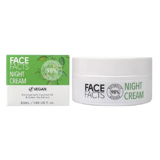 FACE FACTS - NATURAL NIGHT CREAM  50ML