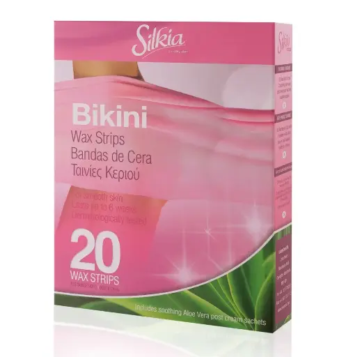 SILKIA - BIKINI WAX STRIPS 20PCS