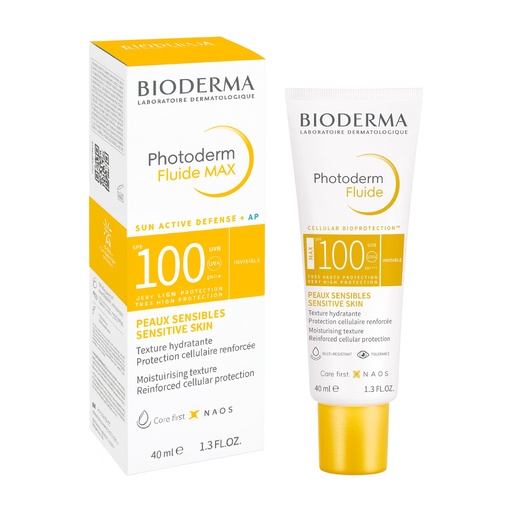 BIODERMA - PHOTODERM FLUIDE MAX INVISIBLE SPF 100+ 40ML
