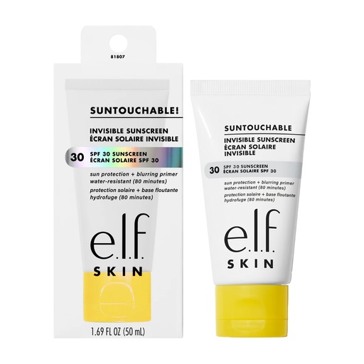 اي.ال.اف - كريم الوقاية من الشمس غير المرئي من سكين صن تاتشبل بعامل حماية من الشمس درجة 30 حجم 50 مل