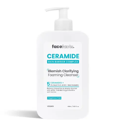 FACE FACTS - CERAMIDE BLEMISH CLARIFYING FOAMING CLEANER 400ML
