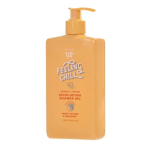 YES STUDIO - SWEET ORANGE & BERGAMOT EXFOLIATING SHOWER GEL 500ML