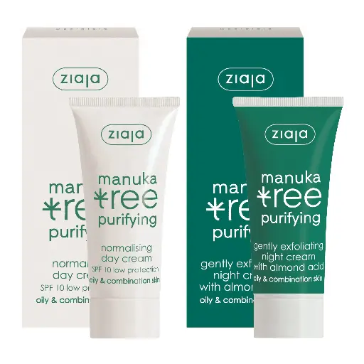 ZIAJA - MANUKA DAY & NIGHT CREAM 50ML + 50ML