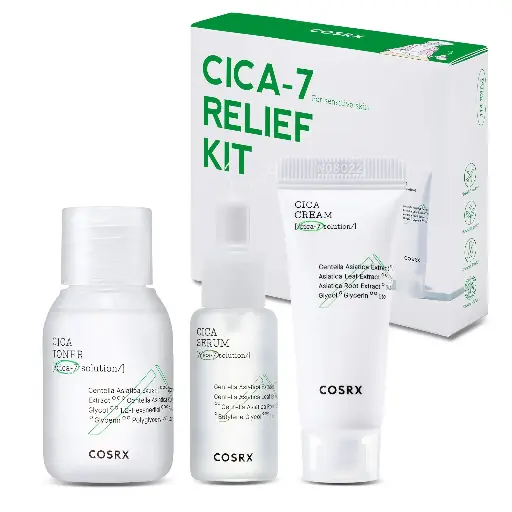 COSRX - CICA-7 RELIEF KIT 3PCS